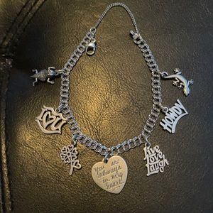 James Avery bracelet with charms
